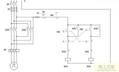 电机的正反转控制电路，电机正反转电路接线图